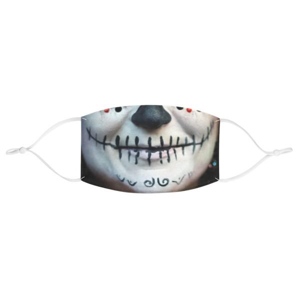 Dia del Muerto/Day of the Dead/Halloween Fabric Face Mask - Image 2