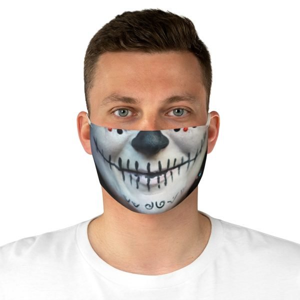 Dia del Muerto/Day of the Dead/Halloween Fabric Face Mask - Image 4