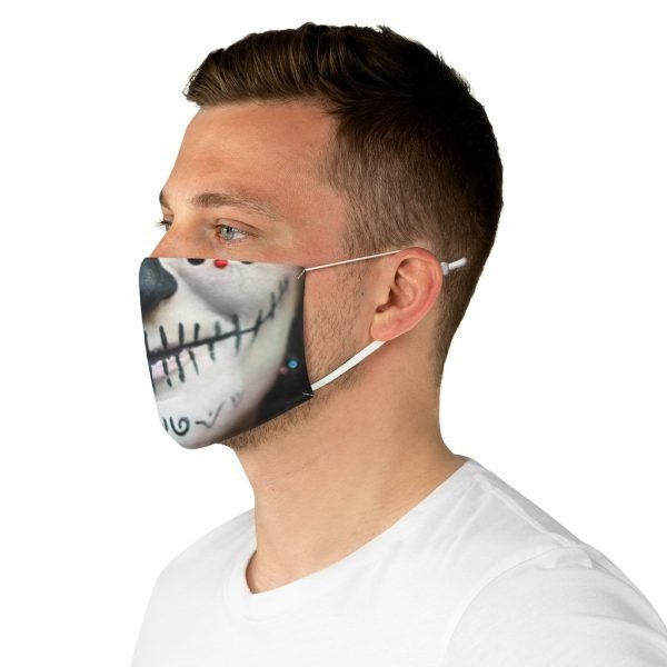Dia del Muerto/Day of the Dead/Halloween Fabric Face Mask - Image 5