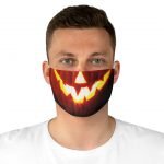 Halloween Pumpkin Fabric Face Mask