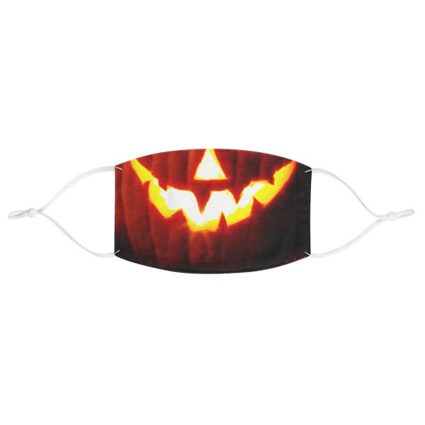 Halloween Pumpkin Fabric Face Mask - Image 2