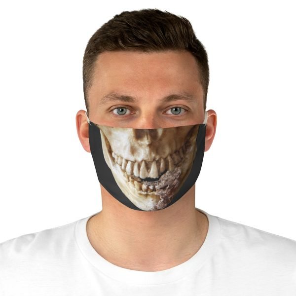 Halloween Skull Design Fabric Face Mask - Image 4
