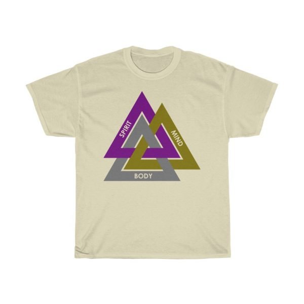 Body, Mind, Spirit Interlocking Triangles Design - Image 7