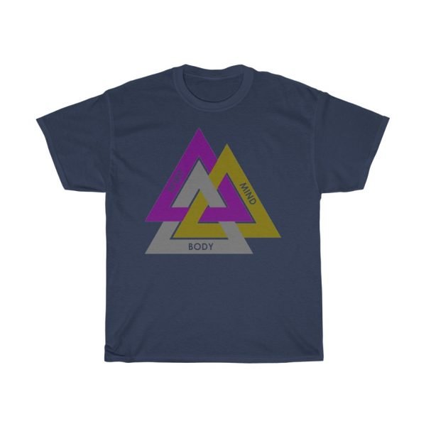 Body, Mind, Spirit Interlocking Triangles Design - Image 9