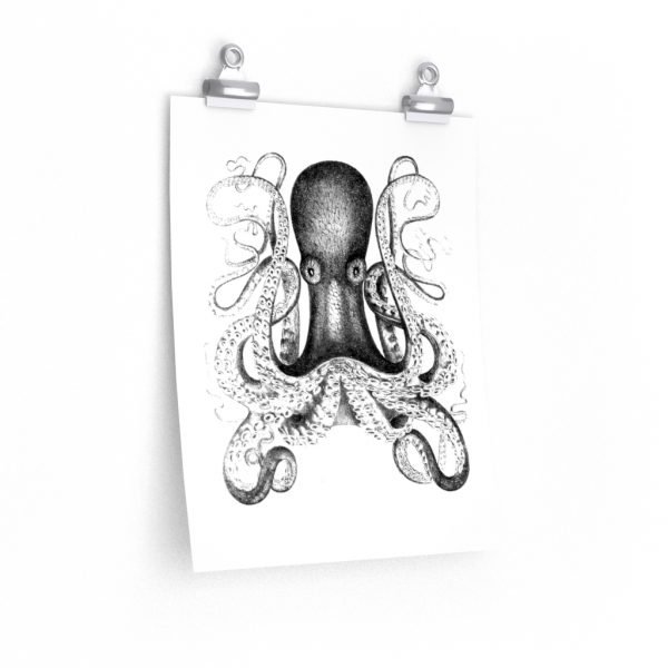 Tentaculous Octoposter on Premium Matte Paper - Image 3