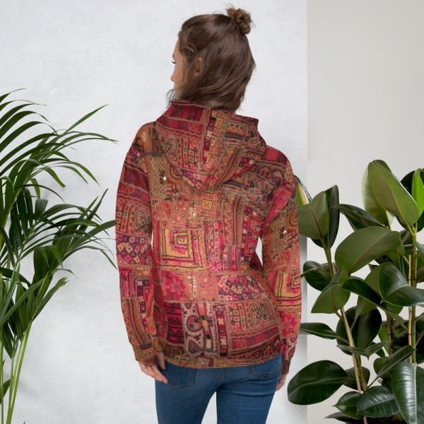 Fabulous Traditional Ethnic Print Design Unisex Hoodie - Image 2