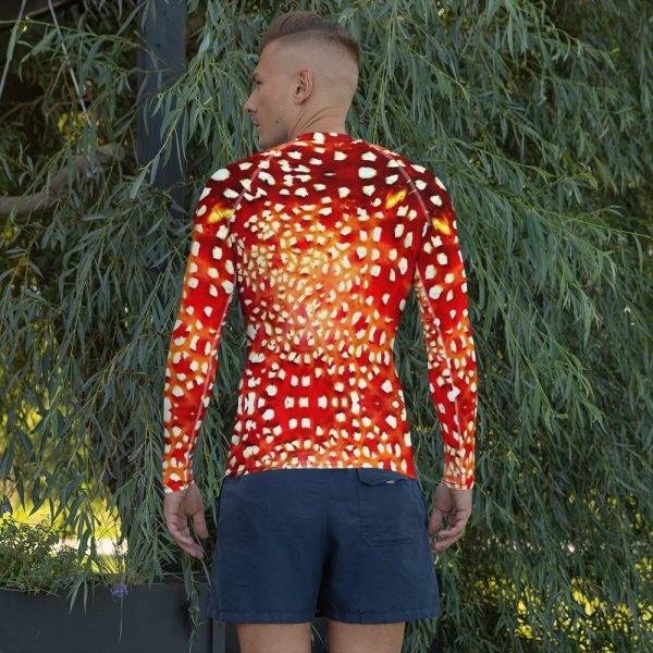 Amanita Guy -- Men's Rash Guard - Image 2