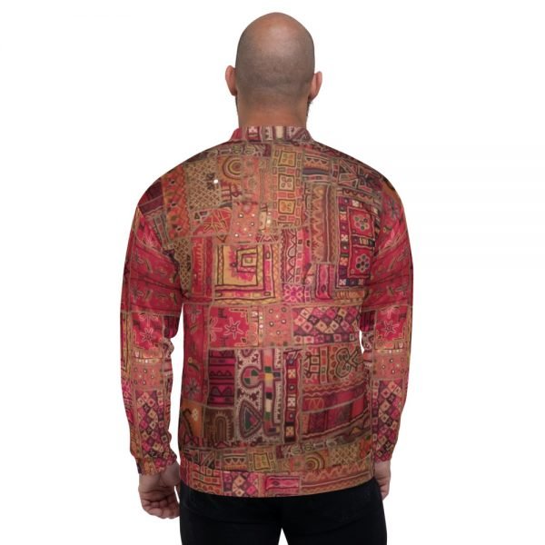 Ethnic Design All-over Print Bomber Jacket for Any Gender - Image 2