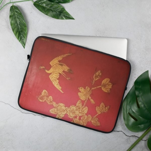 Antique Oriental Design Laptop Sleeve - Image 2
