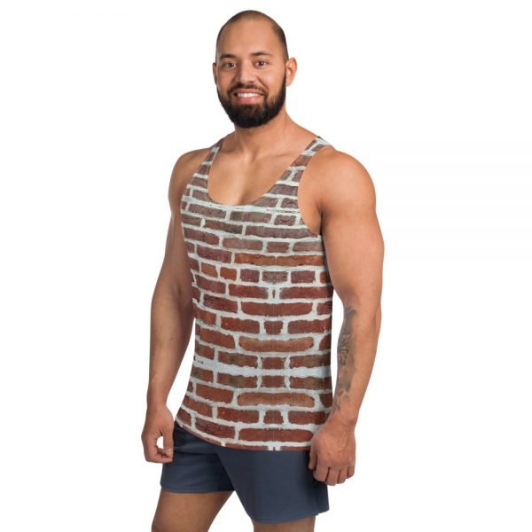 'Hard as Bricks' Unisex Tank Top - Image 2