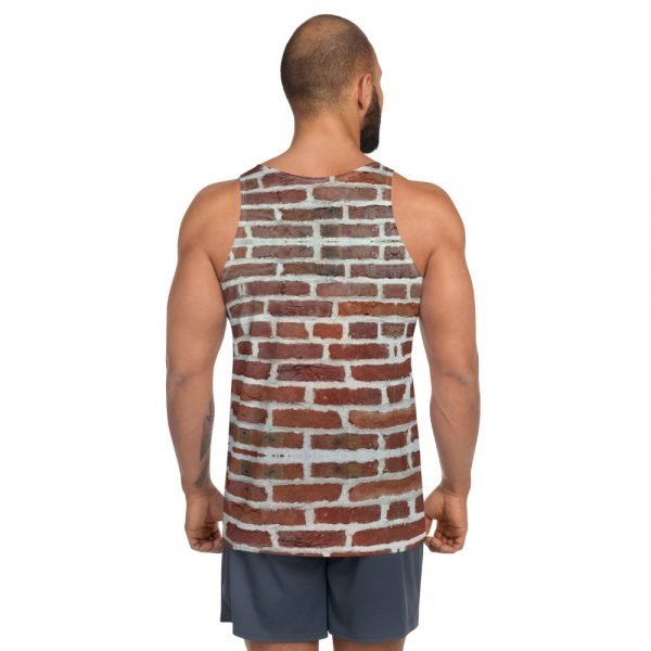'Hard as Bricks' Unisex Tank Top - Image 4