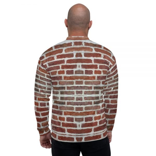 "Bricking It" Unisex Bomber Jacket - Image 2